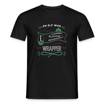 quote birthday present birthday present idea baby - Männer T-Shirt - Schwarz - Vorne - AI Model Male 178 light (178cm)