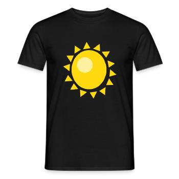 ST19 - Männer T-Shirt - Schwarz - Vorne - AI Model Male 178 light (178cm)