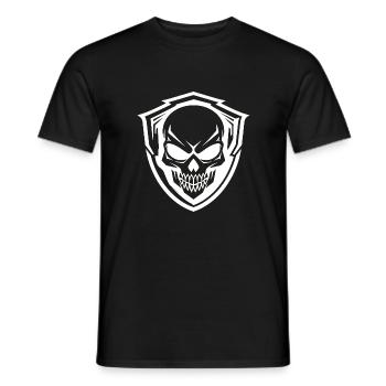 Army War Military Uniform Force Soldier Camouflage - Men's T-Shirt - black - Front - AI Model Male 178 light (178cm)