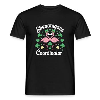 Shenanigans Koordinator - Männer T-Shirt - Schwarz - Vorne - AI Model Male 178 light (178cm)