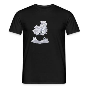 Kaffee Roestung Arabica - Männer T-Shirt - Schwarz - Vorne - AI Model Male 178 light (178cm)
