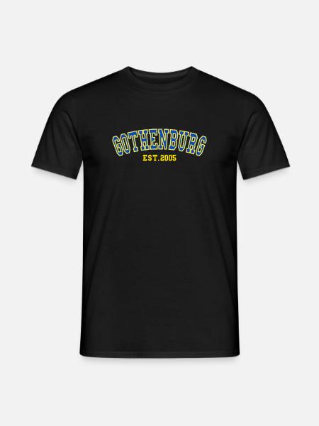 Gothenburg Est. 2005 - Men's T-Shirt - black