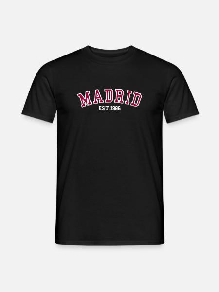 Madrid Est. 1986 - Men's T-Shirt - black