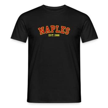 Neapel gegründet 1966 - Männer T-Shirt - Schwarz - Vorne - AI Model Male 178 light (178cm)