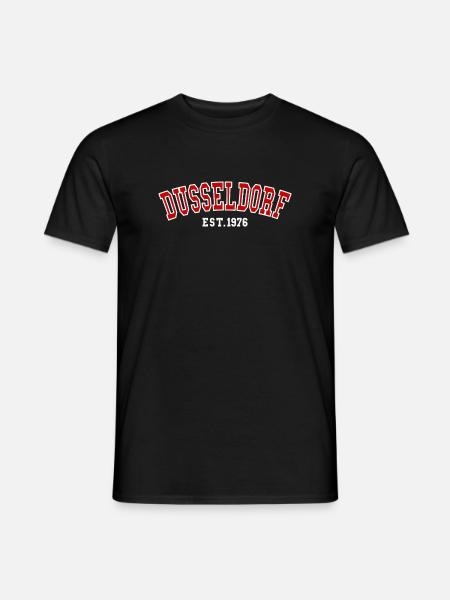 Dusseldorf Est. 1976 - Men's T-Shirt - black
