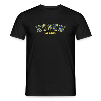 Essen Est. 1986 - Men's T-Shirt - black - Front - AI Model Male 178 light (178cm)