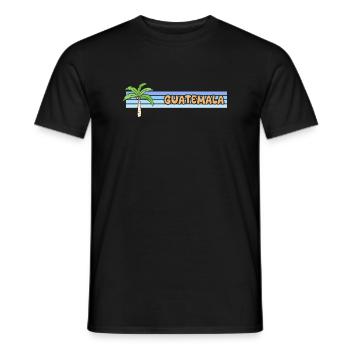 Gift for Guatemala - Men's T-Shirt - black - Front - AI Model Male 178 light (178cm)
