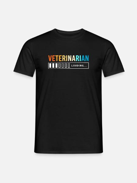 Veterinarian Veterinary Medicine Veterinarian - Men's T-Shirt - black