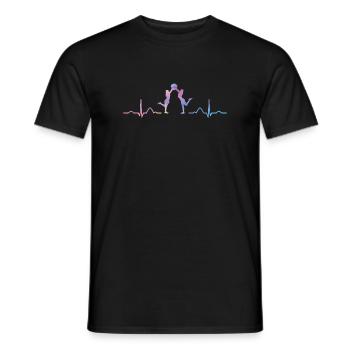 Cheerleader Cheer Mom Cheerleading - Männer T-Shirt - Schwarz - Vorne - AI Model Male 178 light (178cm)