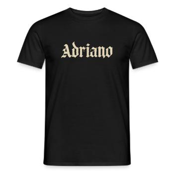 Fontaine gothique Adriano - T-shirt homme - noir - Devant - AI Model Male 178 light (178cm)