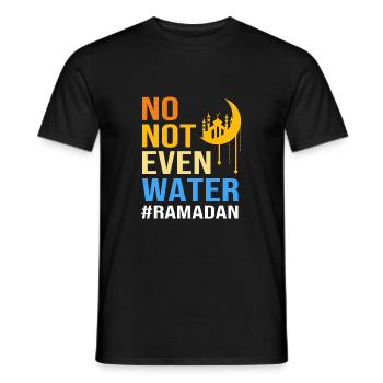 Muslim - Men's T-Shirt - black - Front - AI Model Male 178 light (178cm)