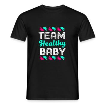 Gender Reveal - Men's T-Shirt - black - Front - AI Model Male 178 light (178cm)