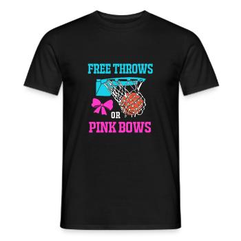 Gender Reveal - Men's T-Shirt - black - Front - AI Model Male 178 light (178cm)
