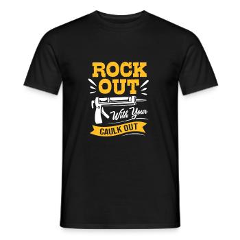 Chantier de construction - T-shirt homme - noir - Devant - AI Model Male 178 light (178cm)