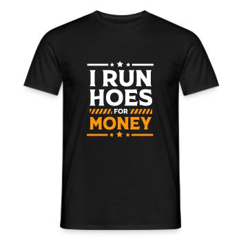 Chantier de construction - T-shirt homme - noir - Devant - AI Model Male 178 light (178cm)
