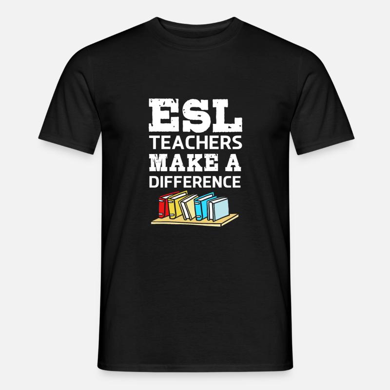 Professeur d’anglais Professeur d’anglais - T-shirt homme - noir