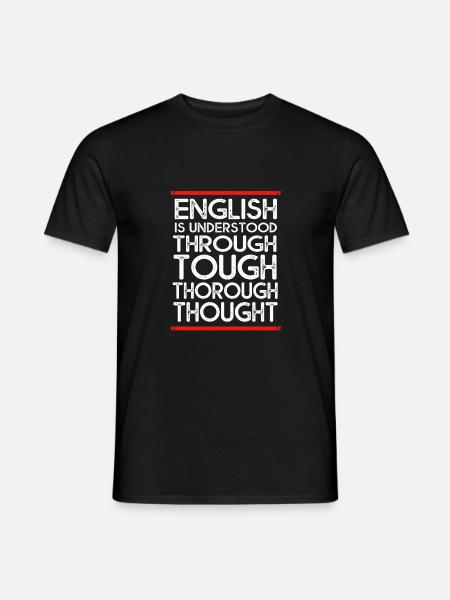 Professeur d’anglais Professeur d’anglais - T-shirt homme - noir