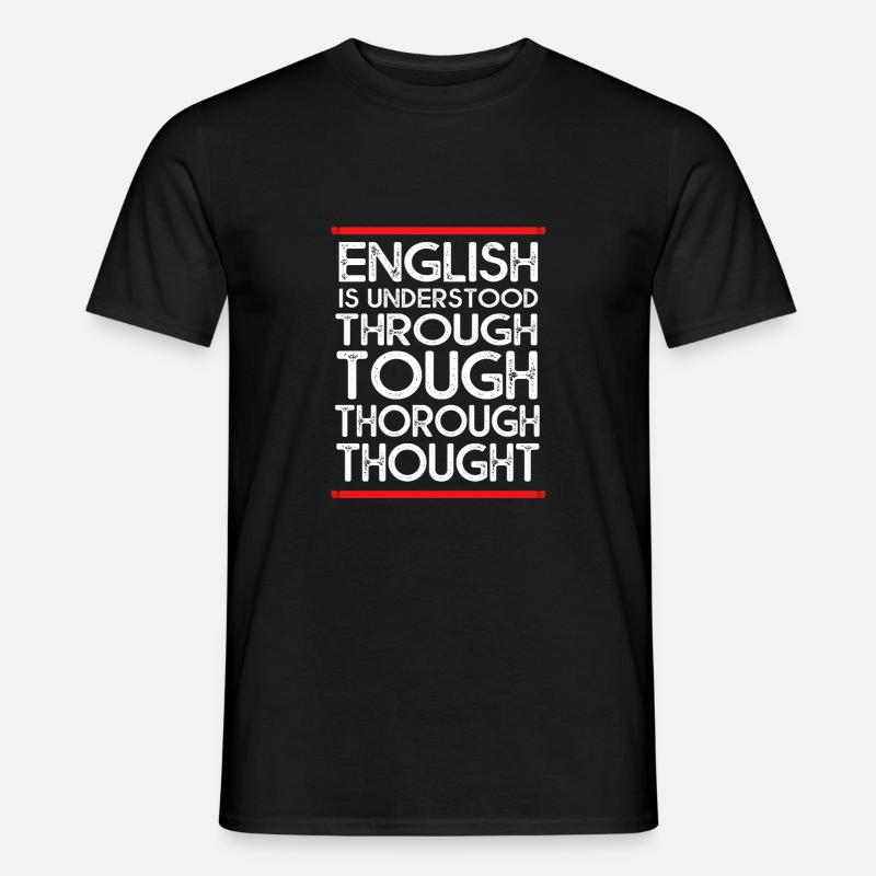 Professeur d’anglais Professeur d’anglais - T-shirt homme - noir