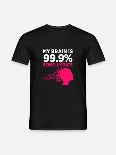 Karaoke - Men's T-Shirt - black
