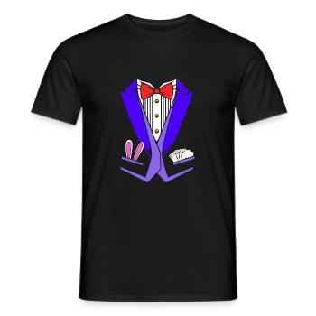Sorcier - T-shirt homme - noir - Devant - AI Model Male 178 light (178cm)