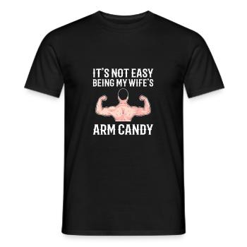 Bras Candy Mari - T-shirt homme - noir - Devant - AI Model Male 178 light (178cm)