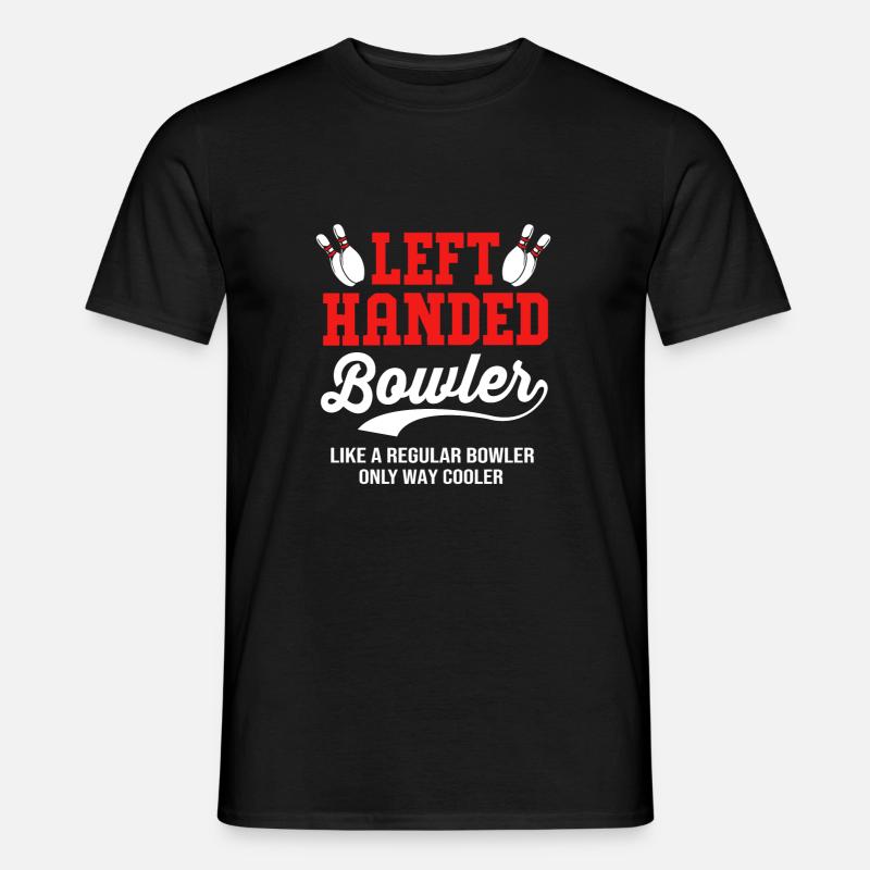 Bowling - Männer T-Shirt - Schwarz