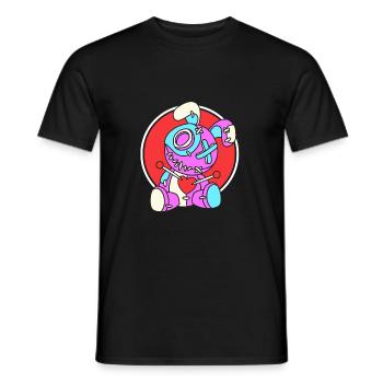 Vaudou - T-shirt homme - noir - Devant - AI Model Male 178 light (178cm)