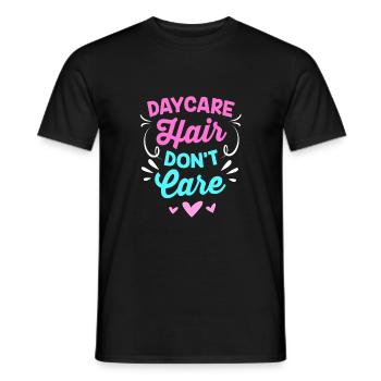 Kindergarten Education Educator Educator - Men's T-Shirt - black - Front - AI Model Male 178 light (178cm)