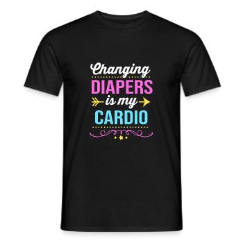 Garderie Éducateur Éducateur - T-shirt homme - noir - Devant - AI Model Male 178 light (178cm)