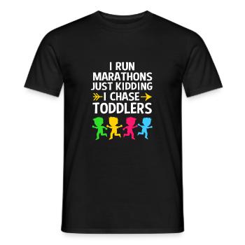 Kindergarten Education Educator Educator - Men's T-Shirt - black - Front - AI Model Male 178 light (178cm)