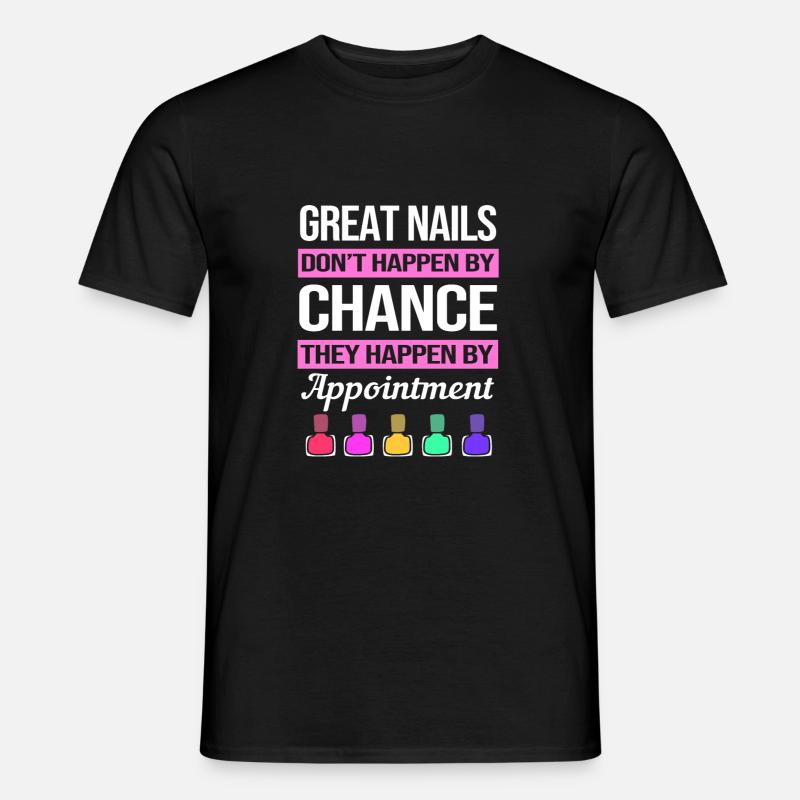 Kosmetikerin - Männer T-Shirt - Schwarz