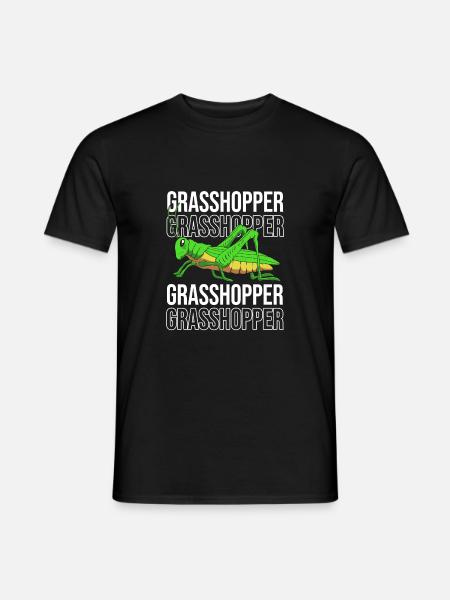 Grasshopper grasshopper - Men's T-Shirt - black
