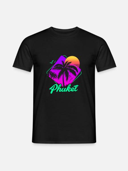 Thailand Thai Language Phuket - Men's T-Shirt - black