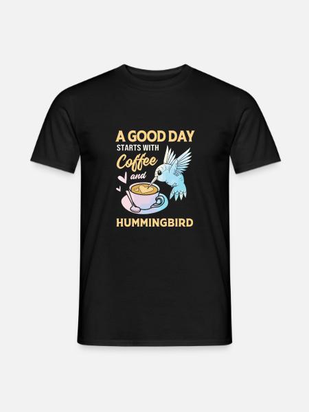 Hummingbird - Men's T-Shirt - black