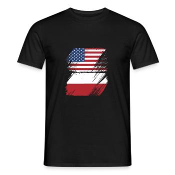 Polen Polnisch - Männer T-Shirt - Schwarz - Vorne - AI Model Male 178 light (178cm)