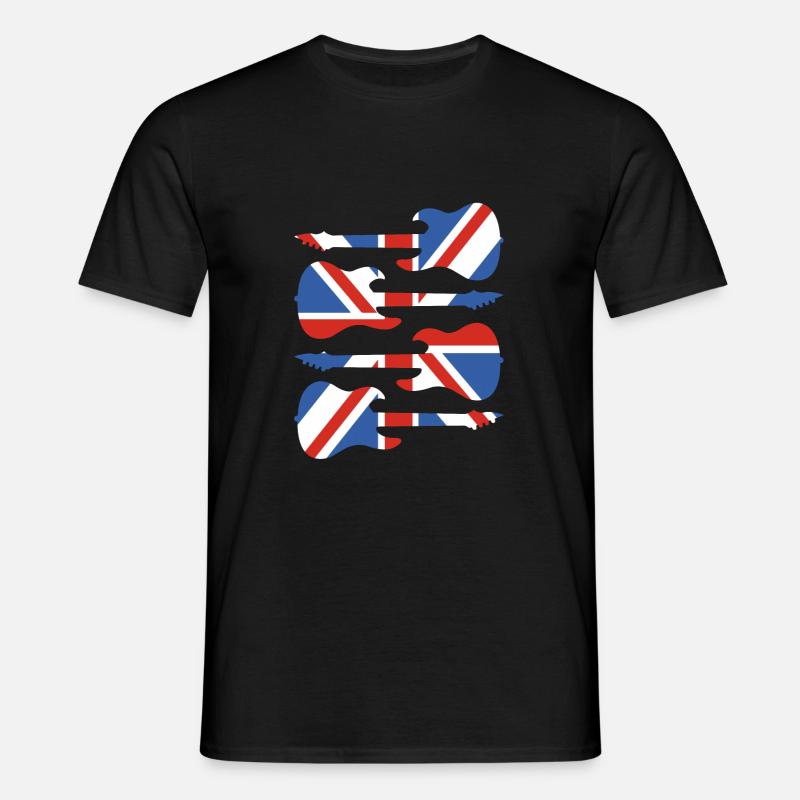 England - Männer T-Shirt - Schwarz