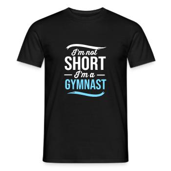 Gymnastique - T-shirt homme - noir - Devant - AI Model Male 178 light (178cm)
