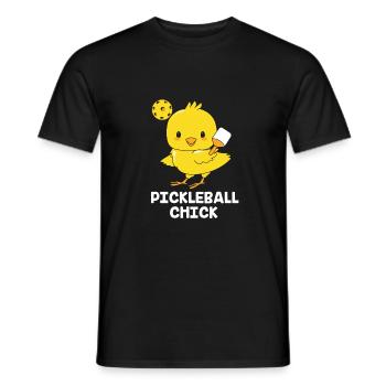 Pickleball Pickleball Pickleball - Männer T-Shirt - Schwarz - Vorne - AI Model Male 178 light (178cm)