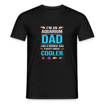 Aquarium Aquarist - Männer T-Shirt - Schwarz - Vorne - AI Model Male 178 light (178cm)