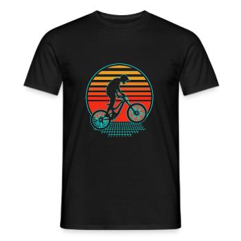 VTT VTT VTT - T-shirt homme - noir - Devant - AI Model Male 178 light (178cm)