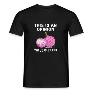Onion - Men's T-Shirt - black - Front - AI Model Male 178 light (178cm)