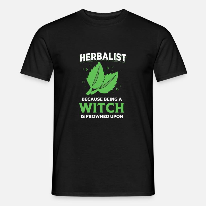 Ätherisches Öl - Männer T-Shirt - Schwarz