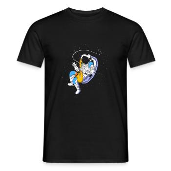 Saxophoniste saxophoniste - T-shirt homme - noir - Devant - AI Model Male 178 light (178cm)