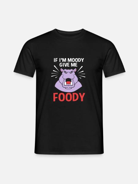 Hippopotame - T-shirt homme - noir