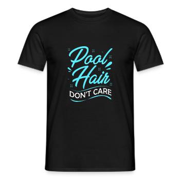 Pool Party - Männer T-Shirt - Schwarz - Vorne - AI Model Male 178 light (178cm)