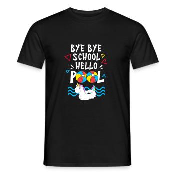 Pool Party - Männer T-Shirt - Schwarz - Vorne - AI Model Male 178 light (178cm)