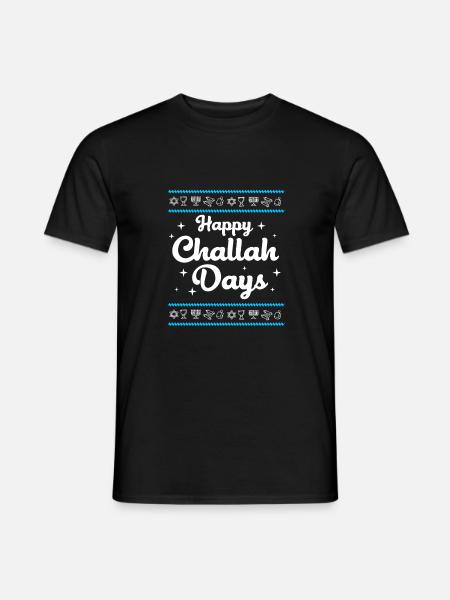 Hanukkah - Men's T-Shirt - black