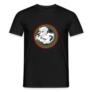 Loup-garou - T-shirt homme - noir - Devant - AI Model Male 178 light (178cm)