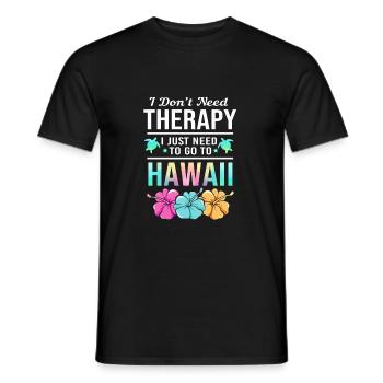 Maui Hawaii Hawaiian - Männer T-Shirt - Schwarz - Vorne - AI Model Male 178 light (178cm)