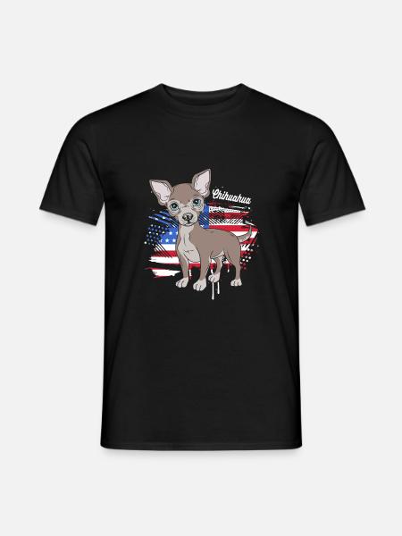 Chihuahua - Men's T-Shirt - black
